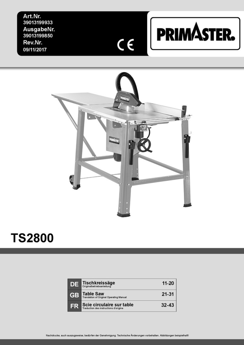 PrimAster TS2800 Operation manual PrimAster TS2800 Operation manual