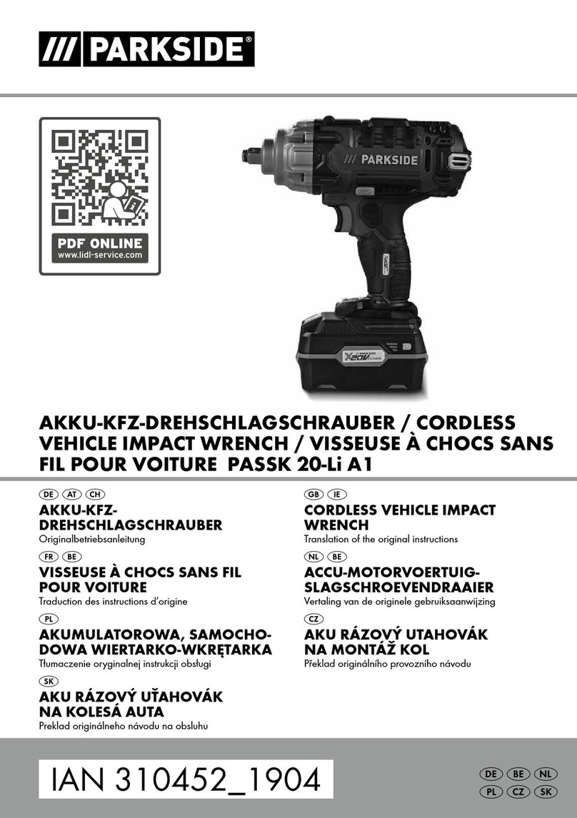 Parkside 310452 1904 User manual