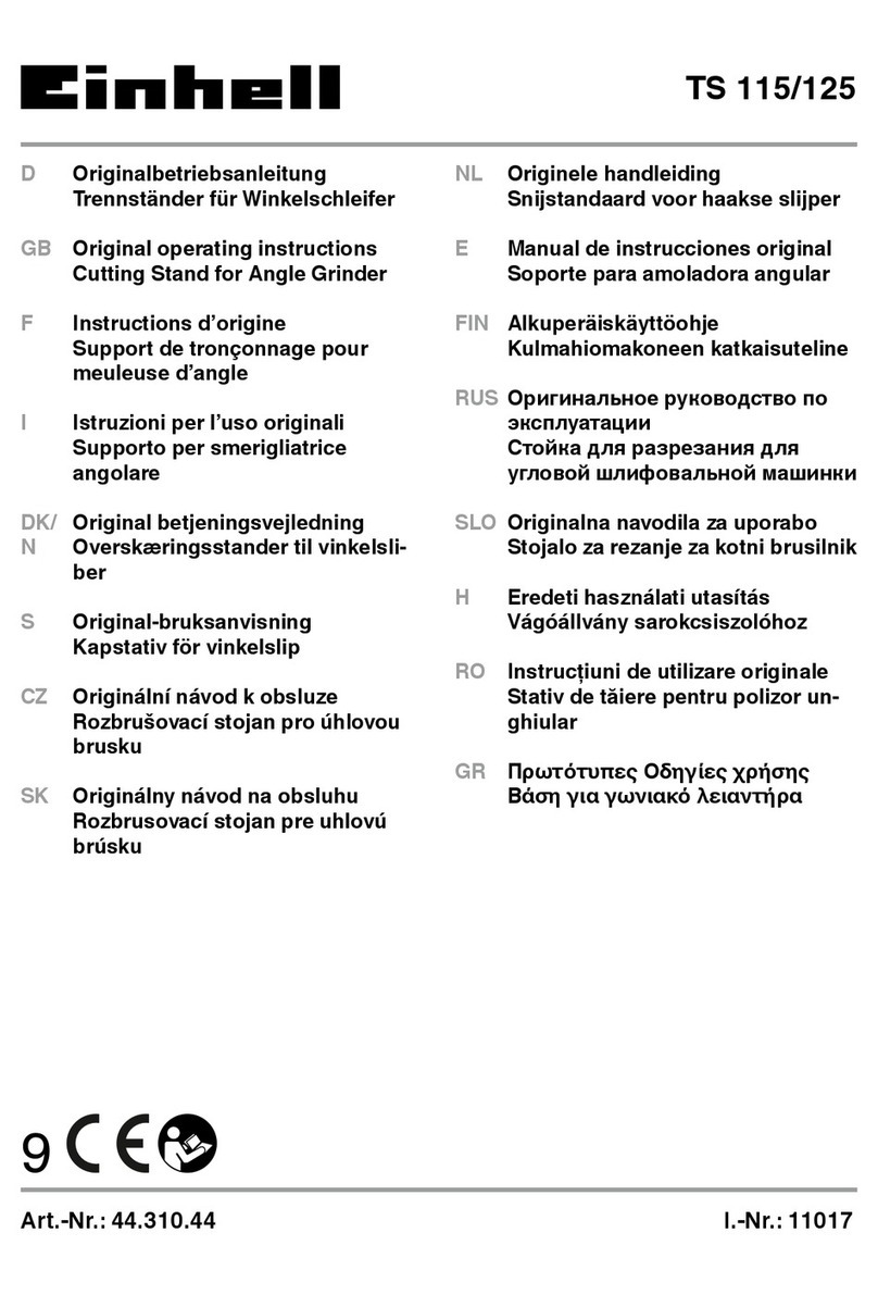 EINHELL TS 115/125 User manual