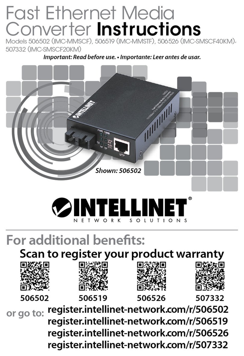 Intellinet IMC-MMSCF instructions