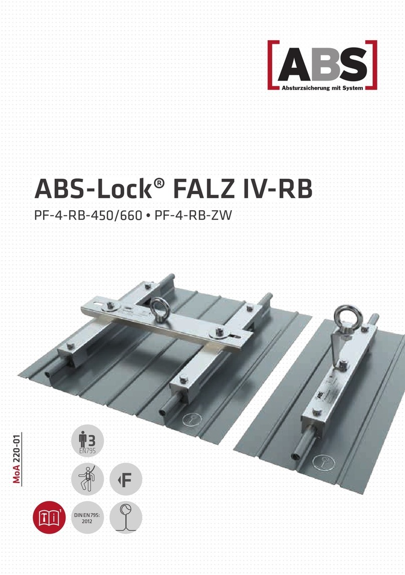 ABS Safety ABS-Lock FALZ IV-RB User manual