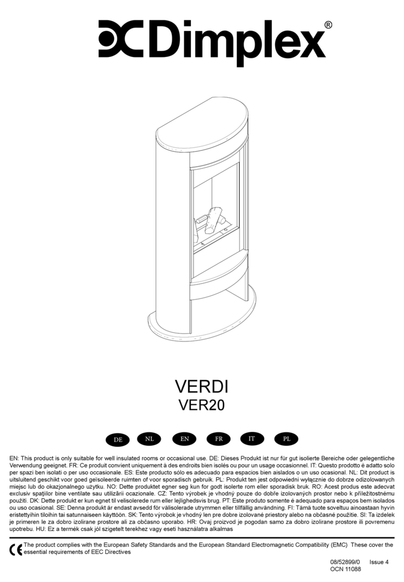 Dimplex VERDI VER20 manual