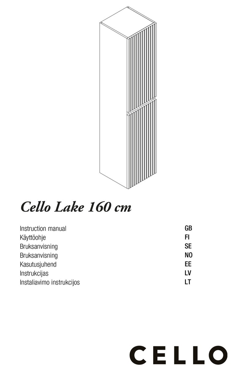 Cello Lake K160 instruction manual