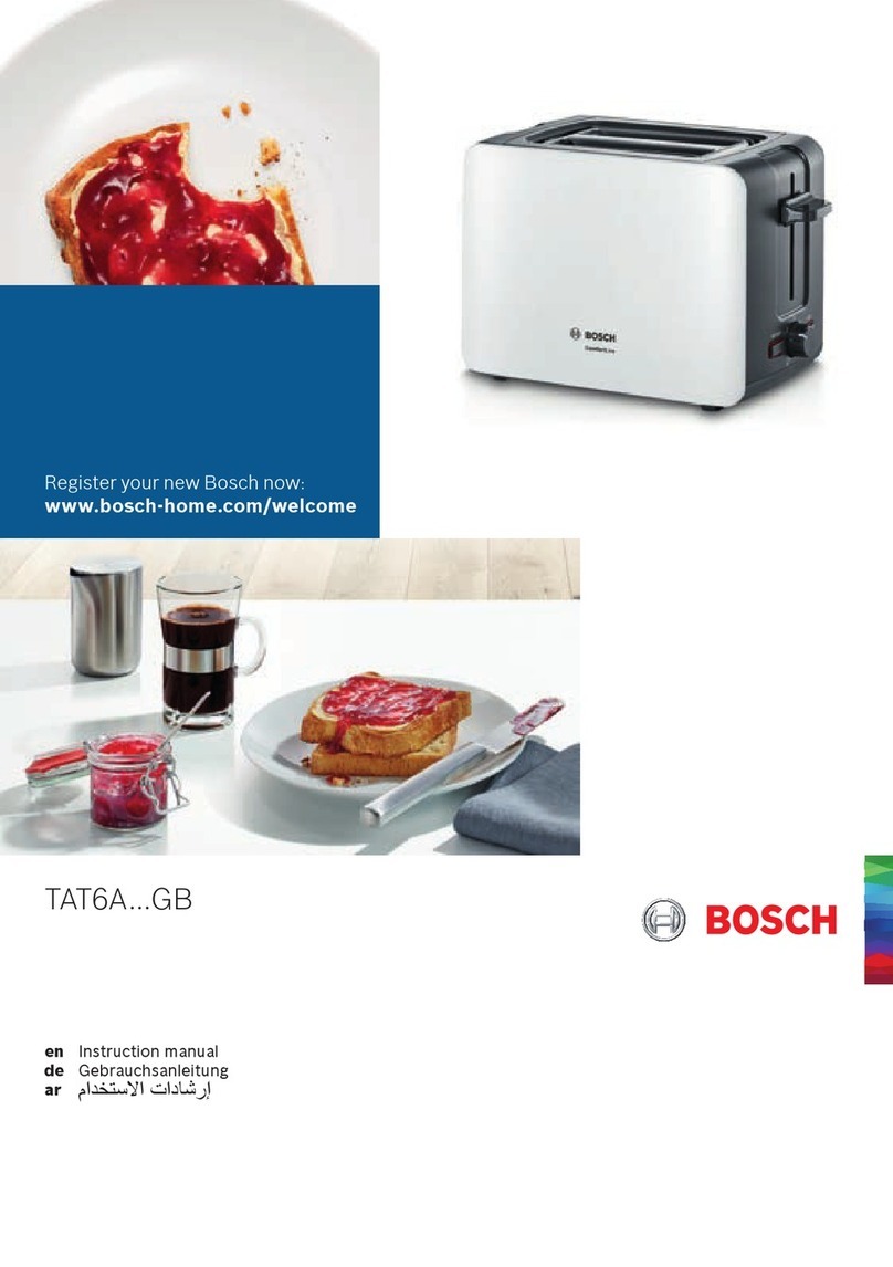 Bosch TAT6A GB Series User manual