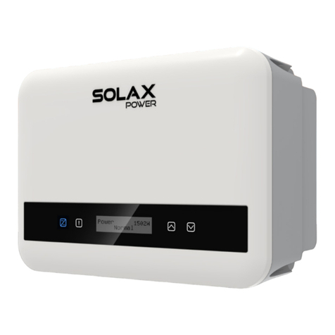 SolaX Power X1-MINI-G4 Series User manual