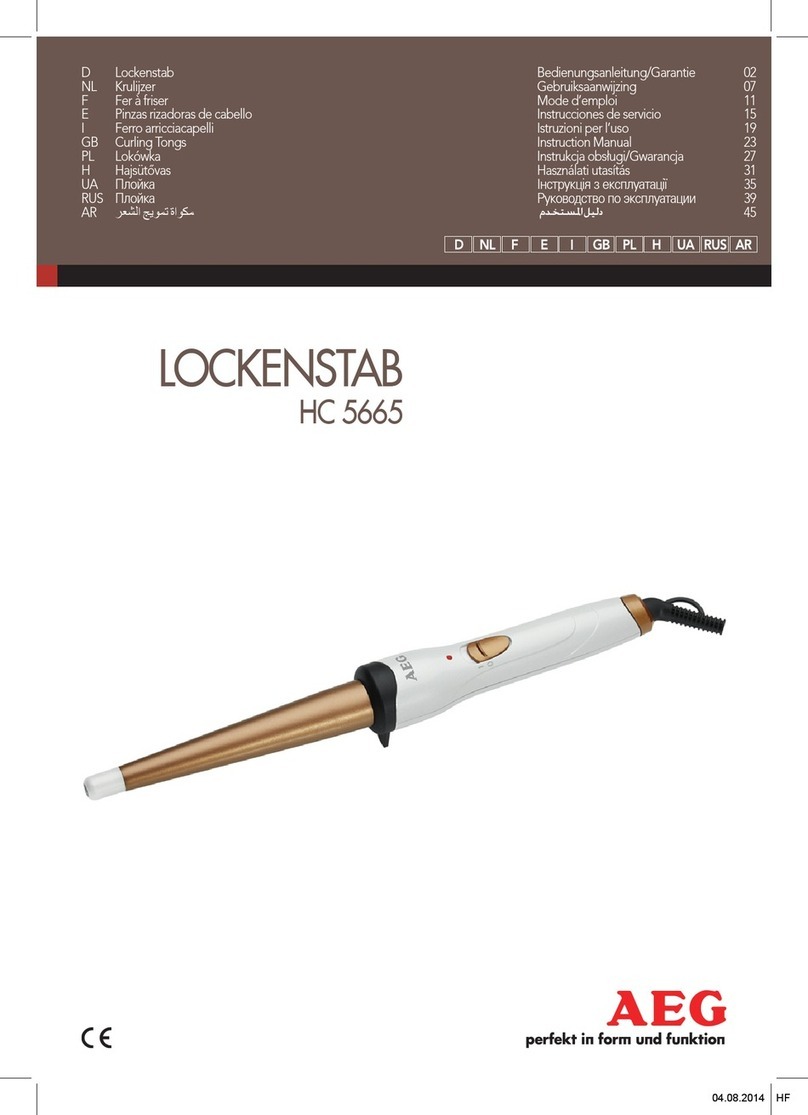 AEG HC 5665 User manual