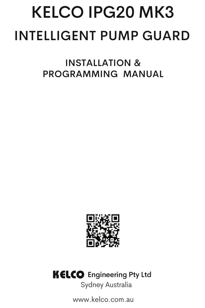 KELCO IPG20 MK3 Installation & programming manual