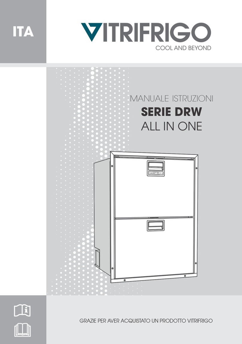 Vitrifrigo DRW Series User manual