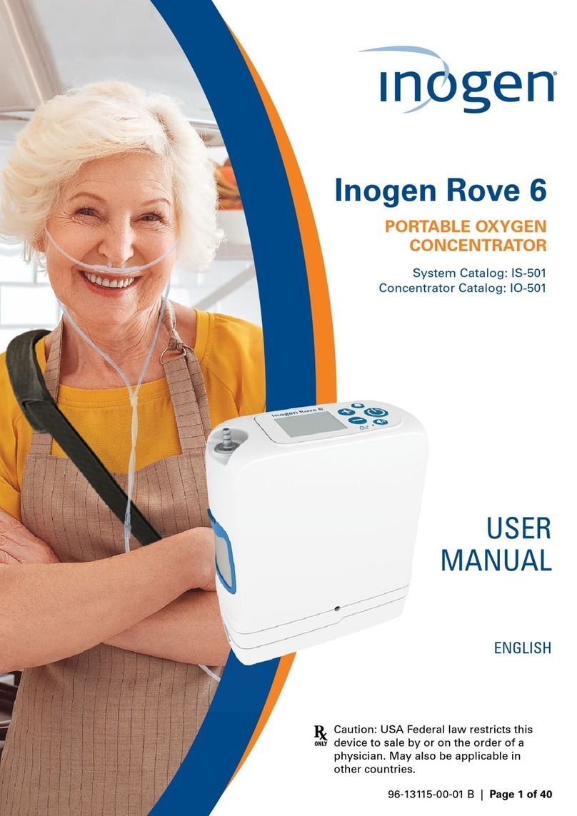 Inogen Rove 6 User manual Inogen Rove 6 User manual