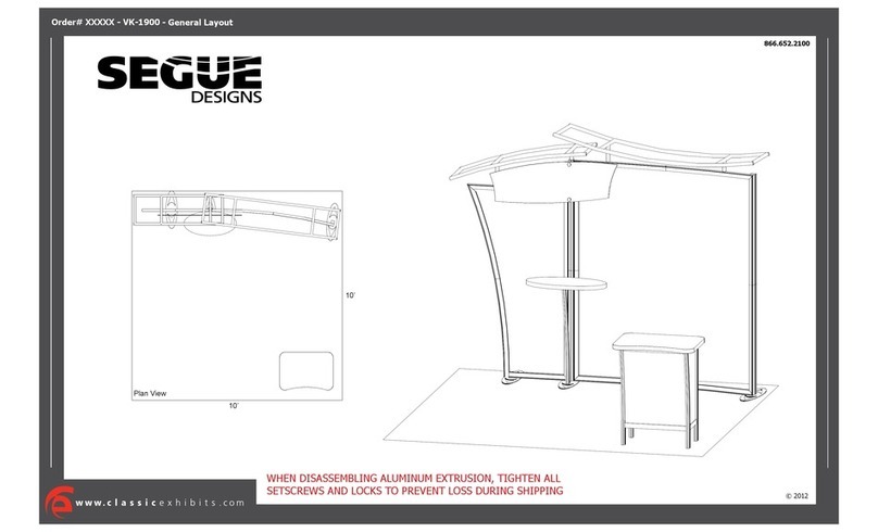 SEGUE VK-1900 Assembly instructions