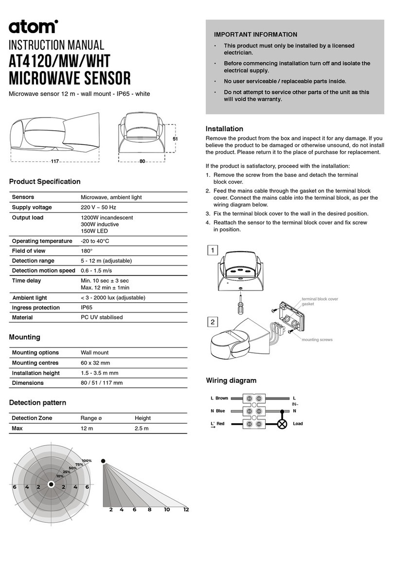 Atom AT4120/MW/WHT instruction manual