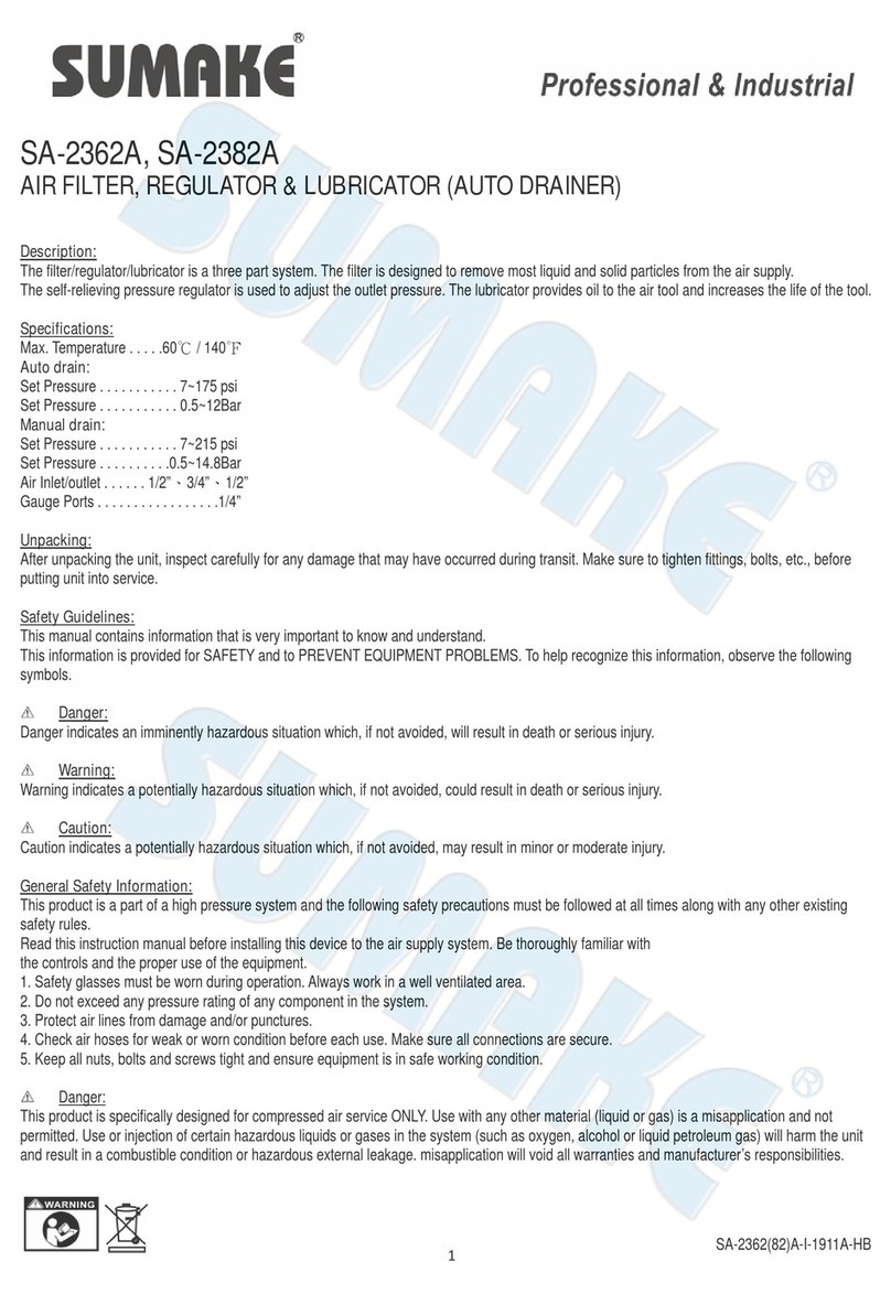 Sumake SA-2362A quick start guide