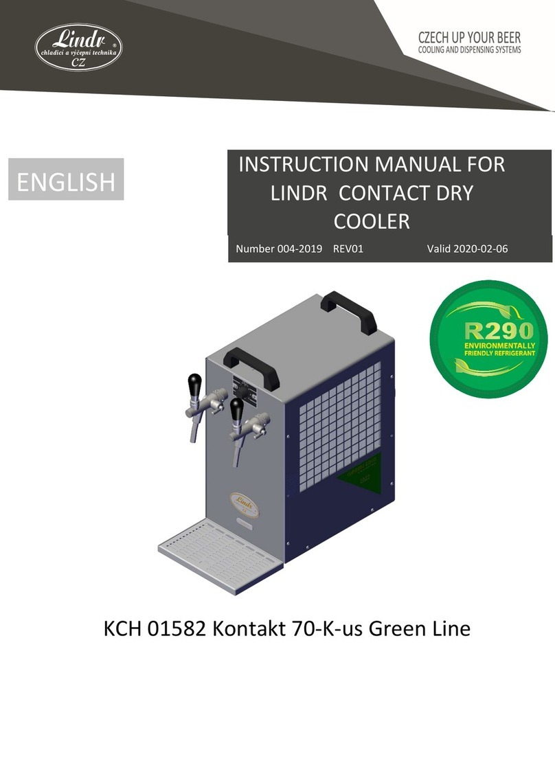 LINDR Kontakt 70-K-us Green Line instruction manual