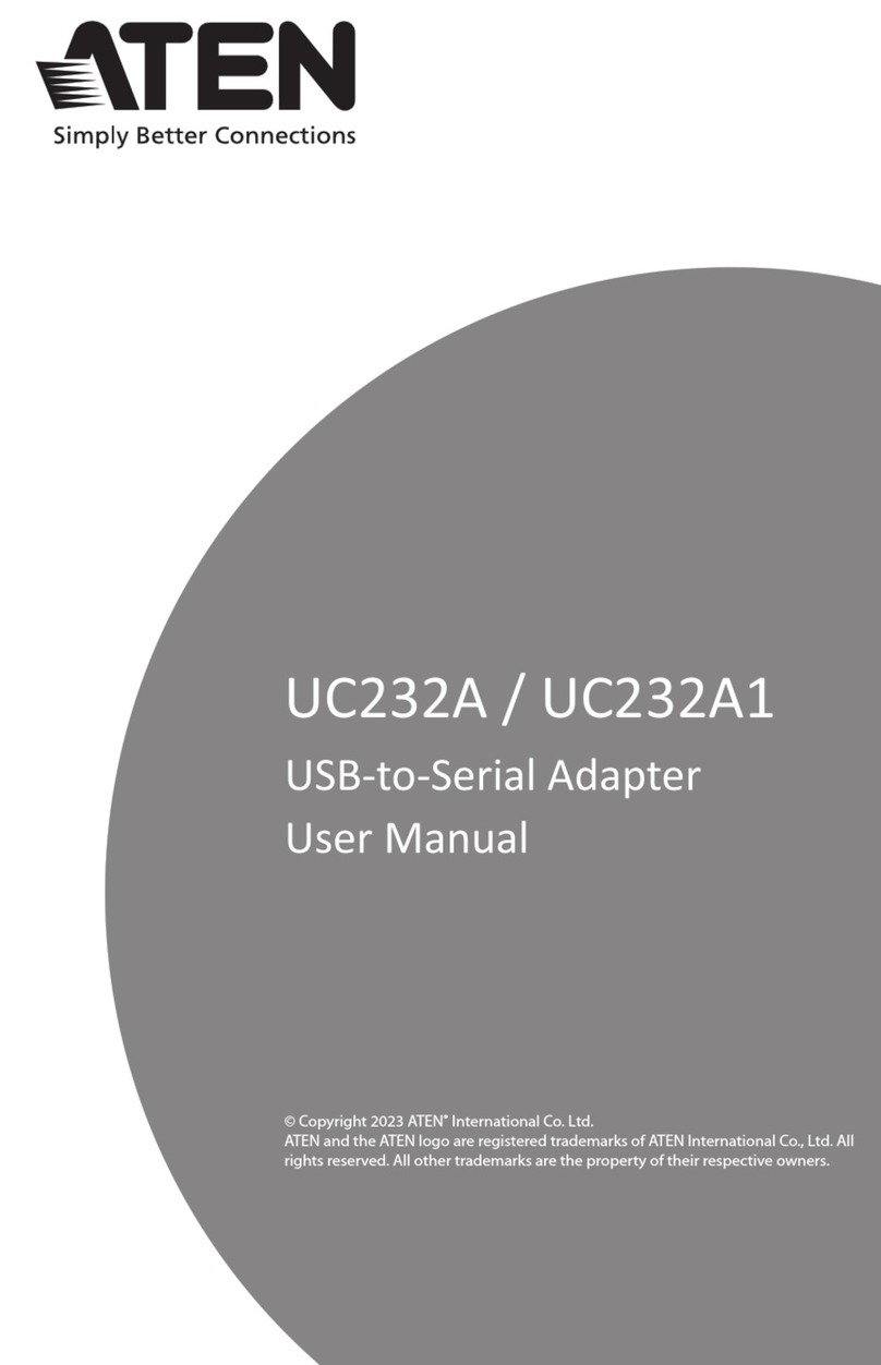 ATEN UC-232A User manual