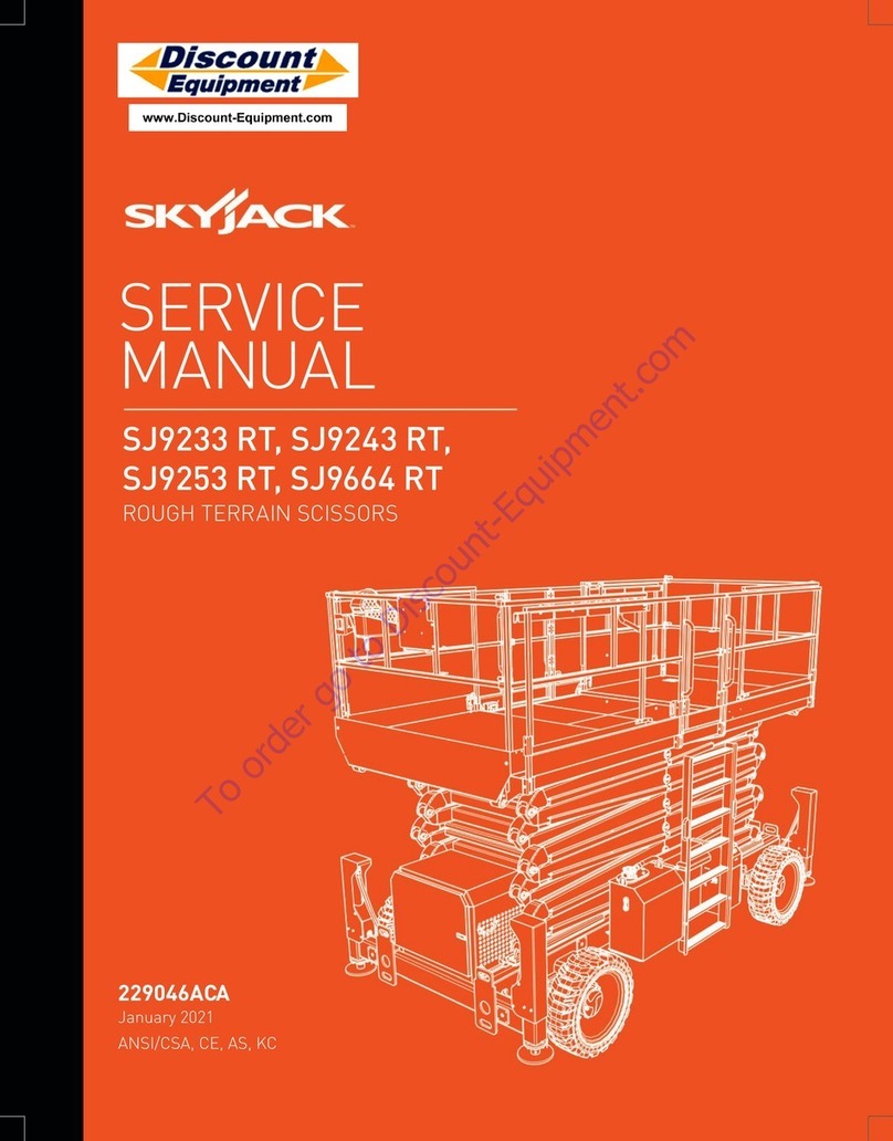 Skyjack SJ9233 RT Service manual