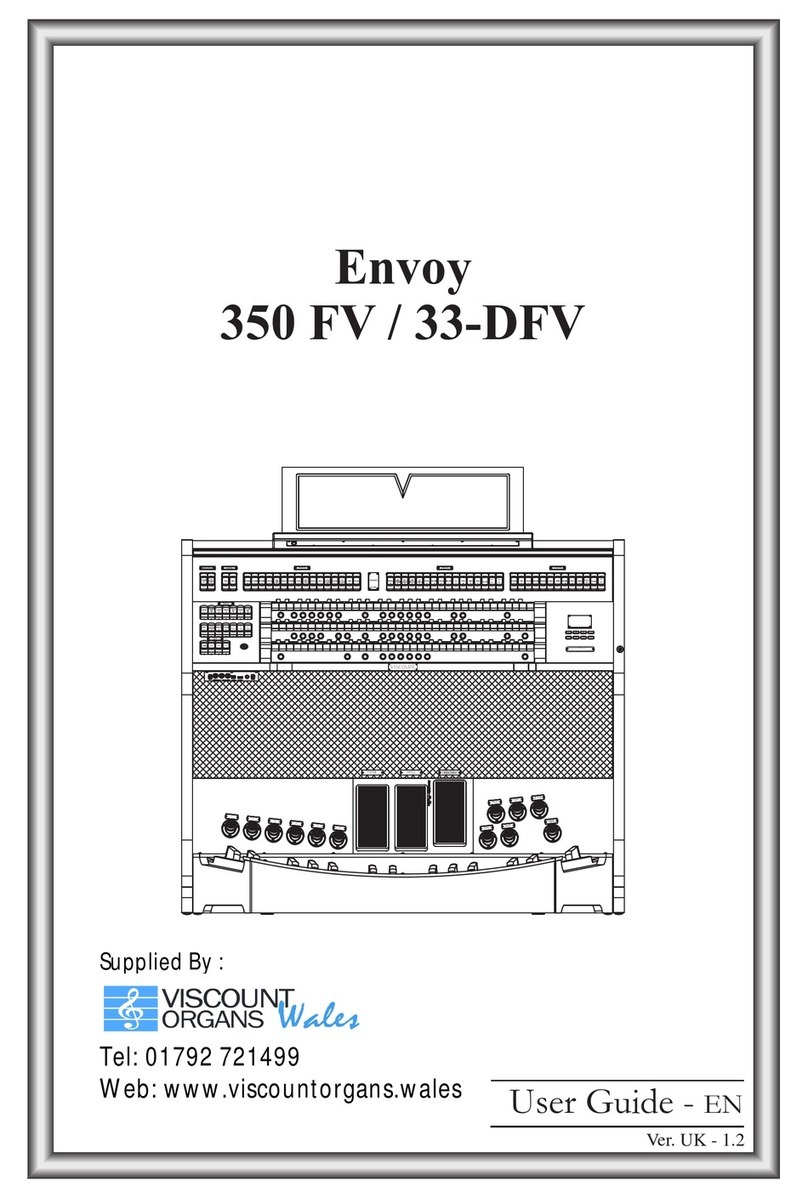 Viscount Envoy 350 FV User manual