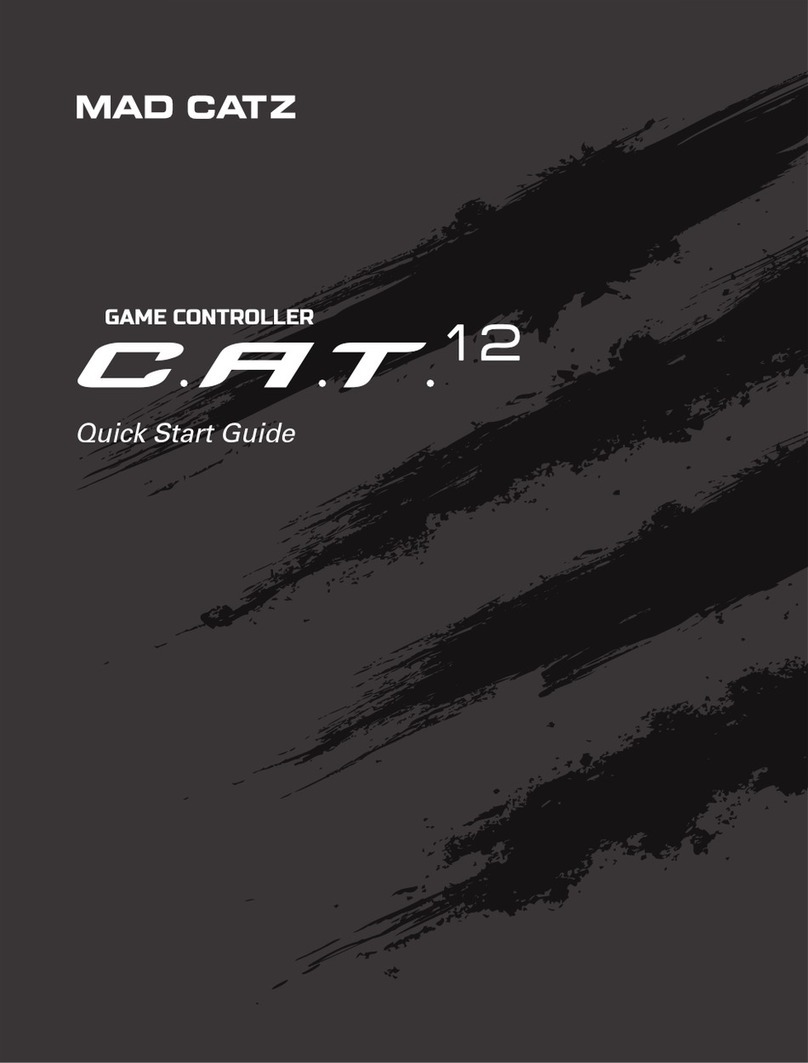 Mad Catz C.A.T. 12 User manual