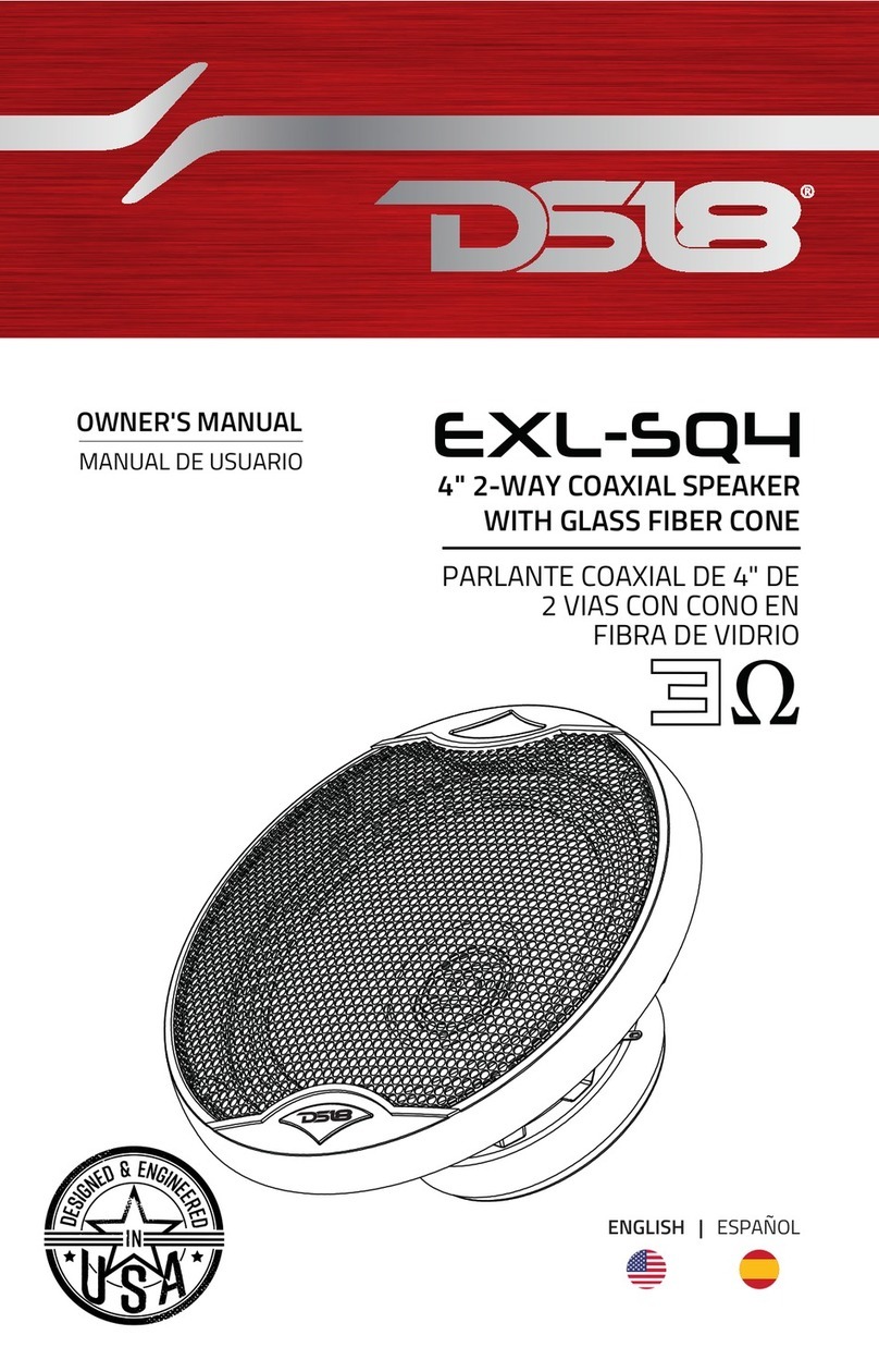 DS18 EXL-SQ4 owner's manual