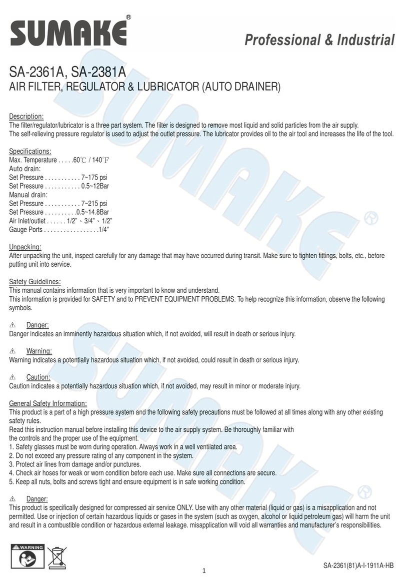 Sumake SA-2381A quick start guide