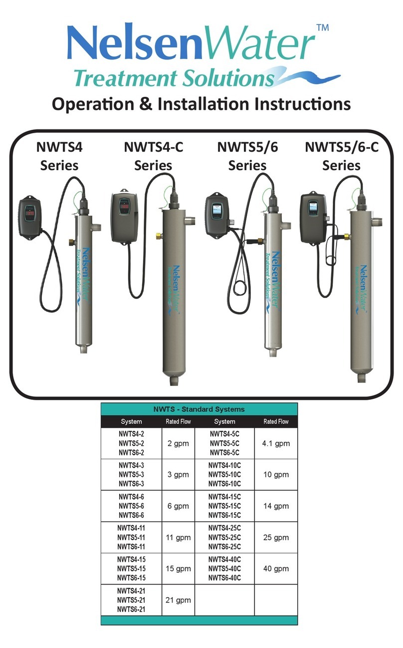 Fresh Water Systems NWTS4 Series Operation & installation instructions