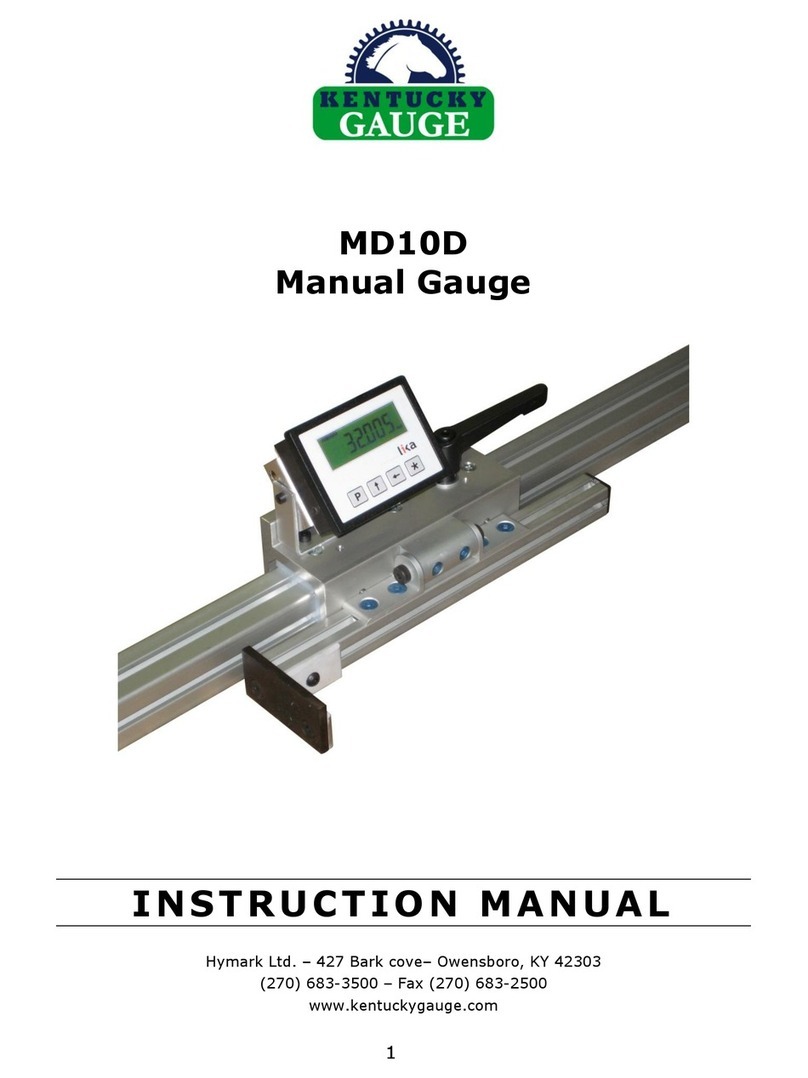Kentucky MD10D instruction manual