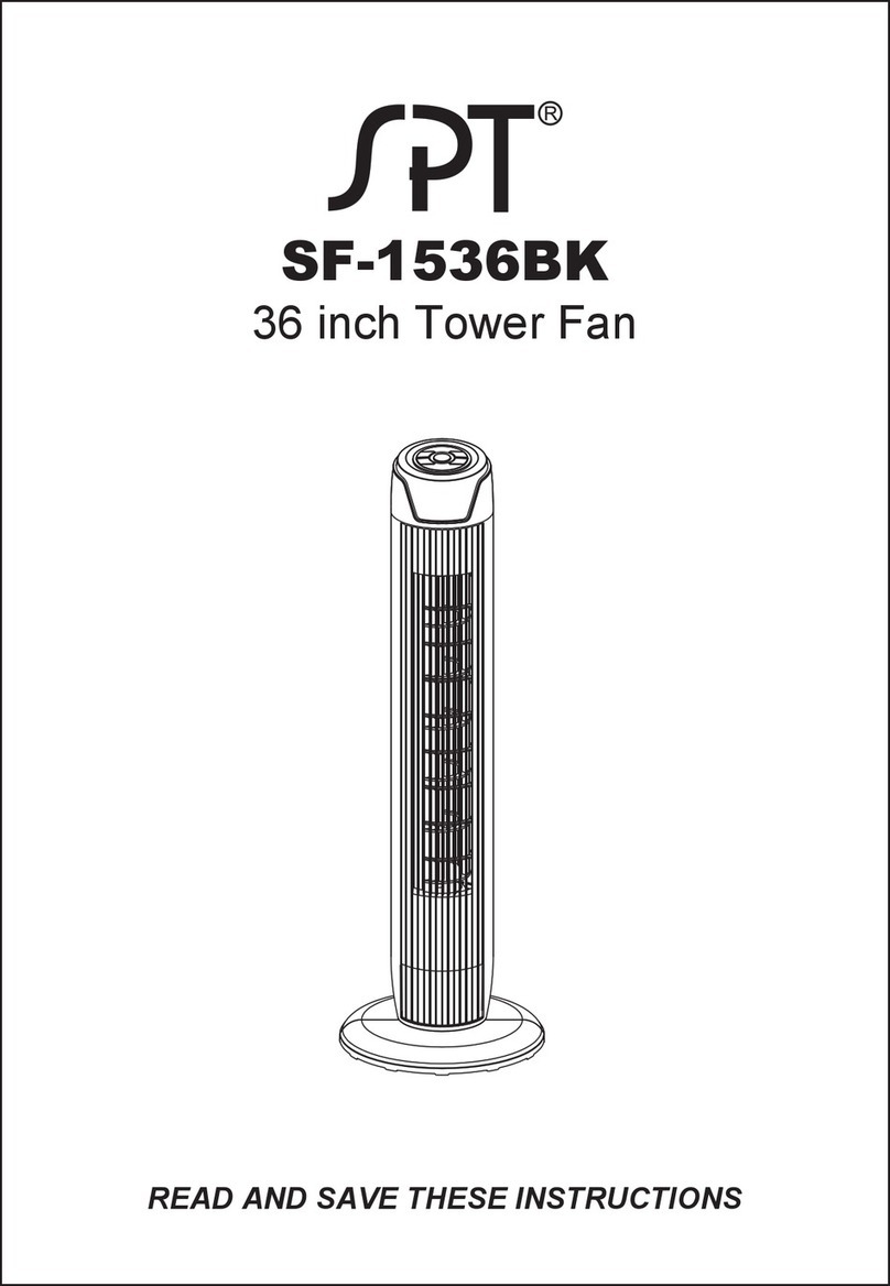 SPT SF-1536BK User manual