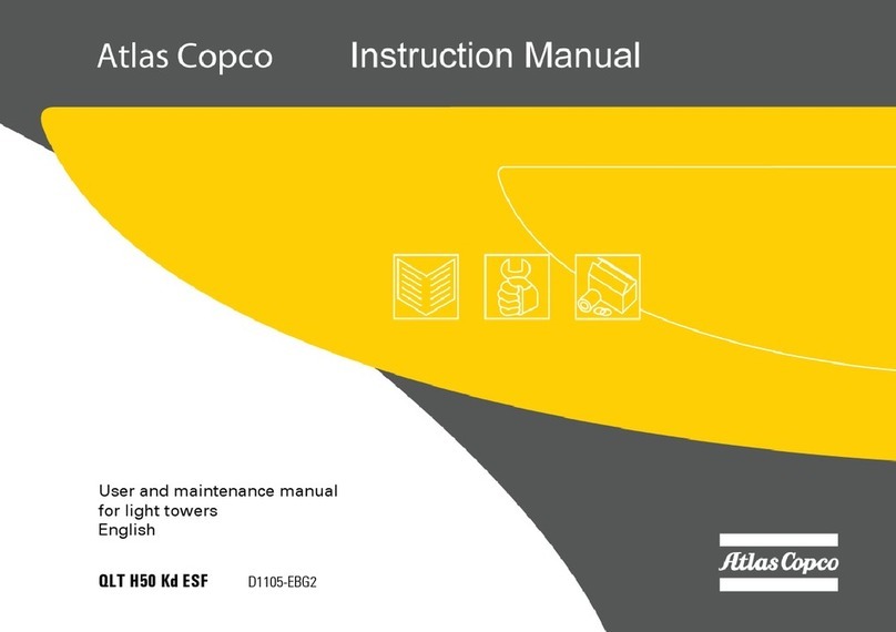 Atlas Copco QLT H50 Kd ESF instruction manual