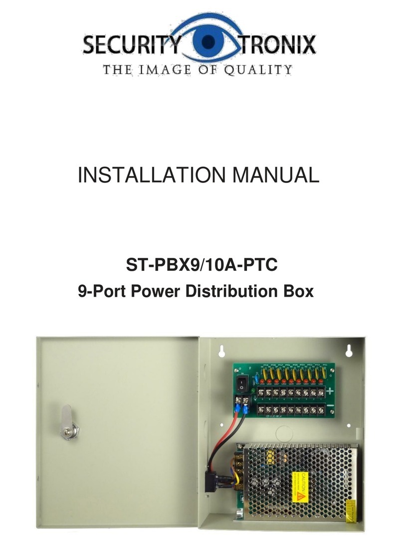 Securitytronix ST-PBX9/10A-PTC User manual