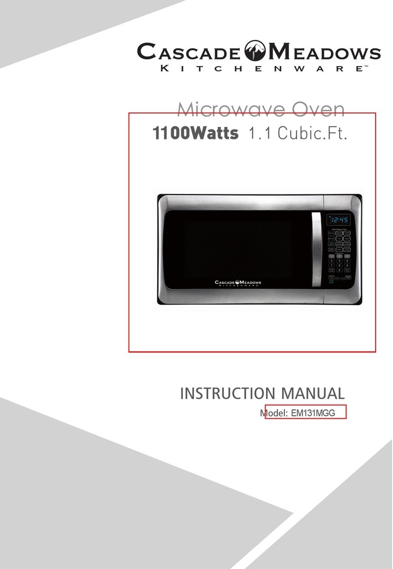 Cascade Meadows EM131MGG instruction manual