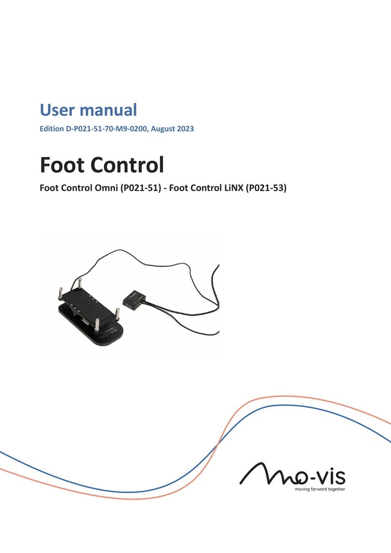Mo-vis Foot Control Omni User manual