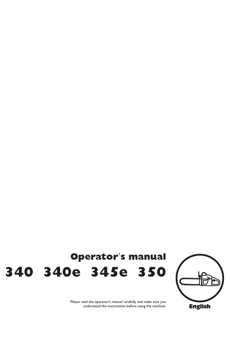 Gardena 340e Operator's manual