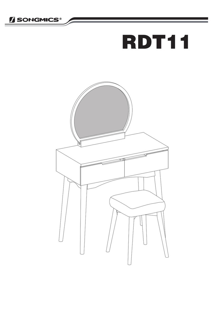Songmics RDT11 Assembly instructions