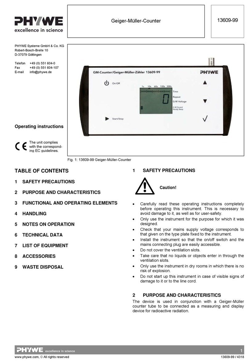 PHYWE 13609-99 User manual