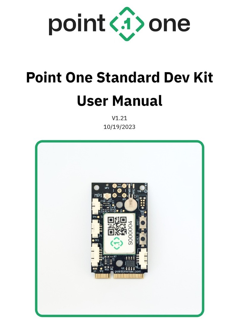 Point One Standard Dev Kit user manual