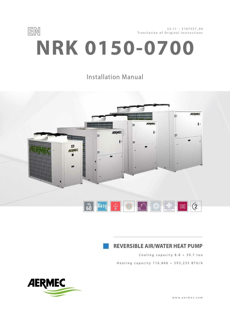 AERMEC NRK 0150-0700 User manual