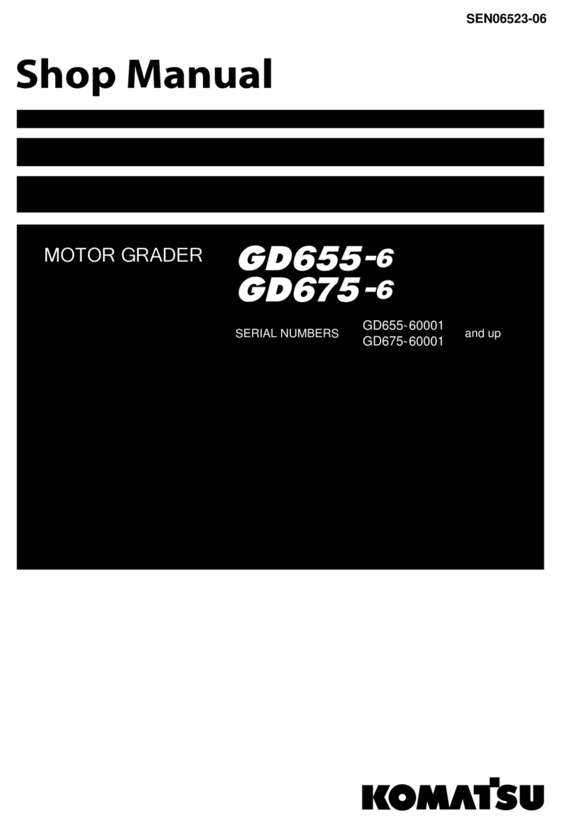 Komatsu GD655-6 Shop Manual