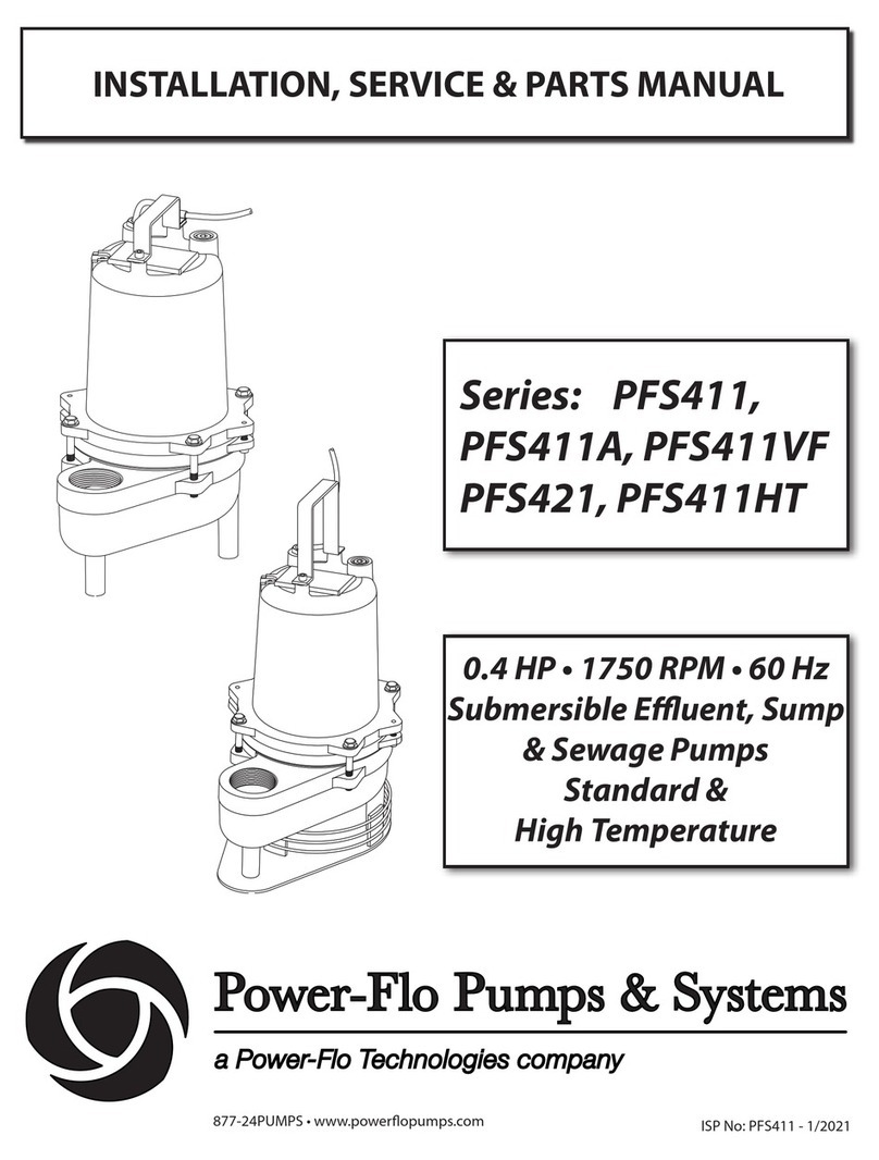 Power-flo PFS411 Series Guide