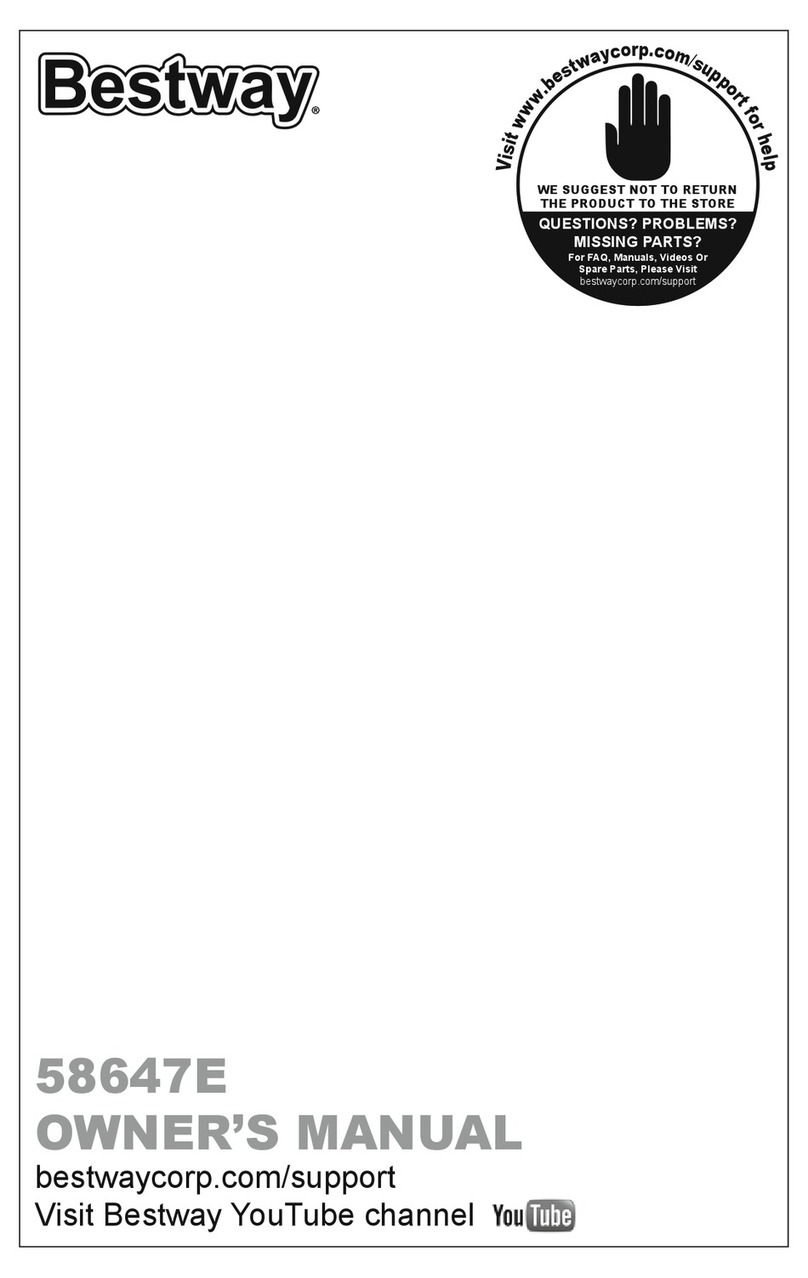 Bestway 58647E owner's manual