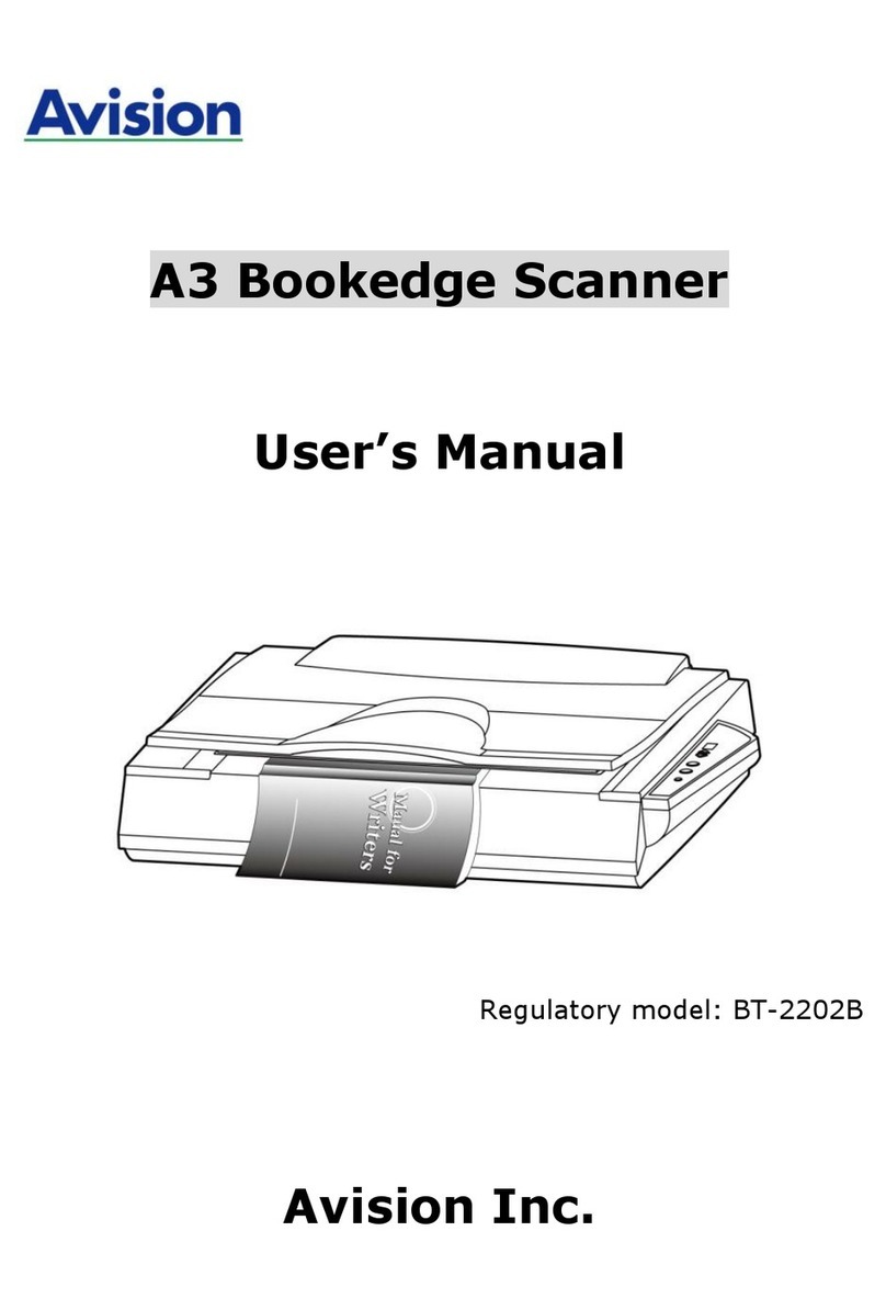 Avision BT-2202B user manual
