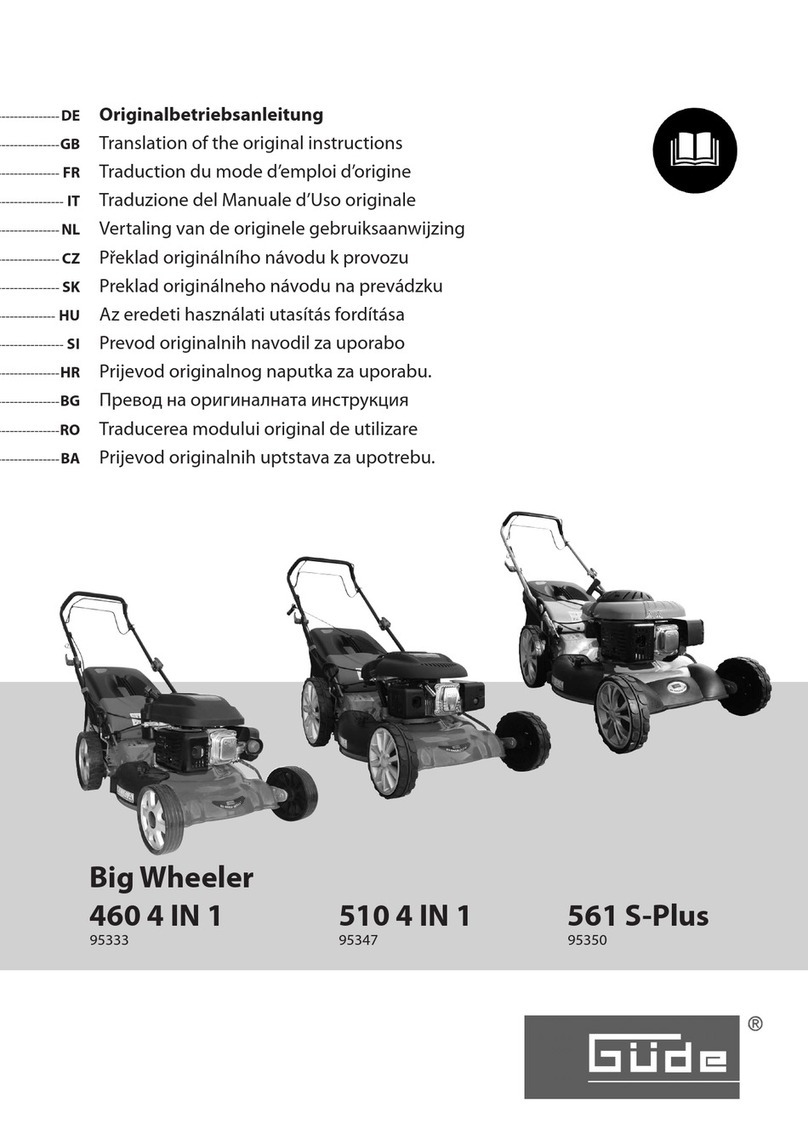 Gude Big Wheeler 460 4 IN 1 Original instructions