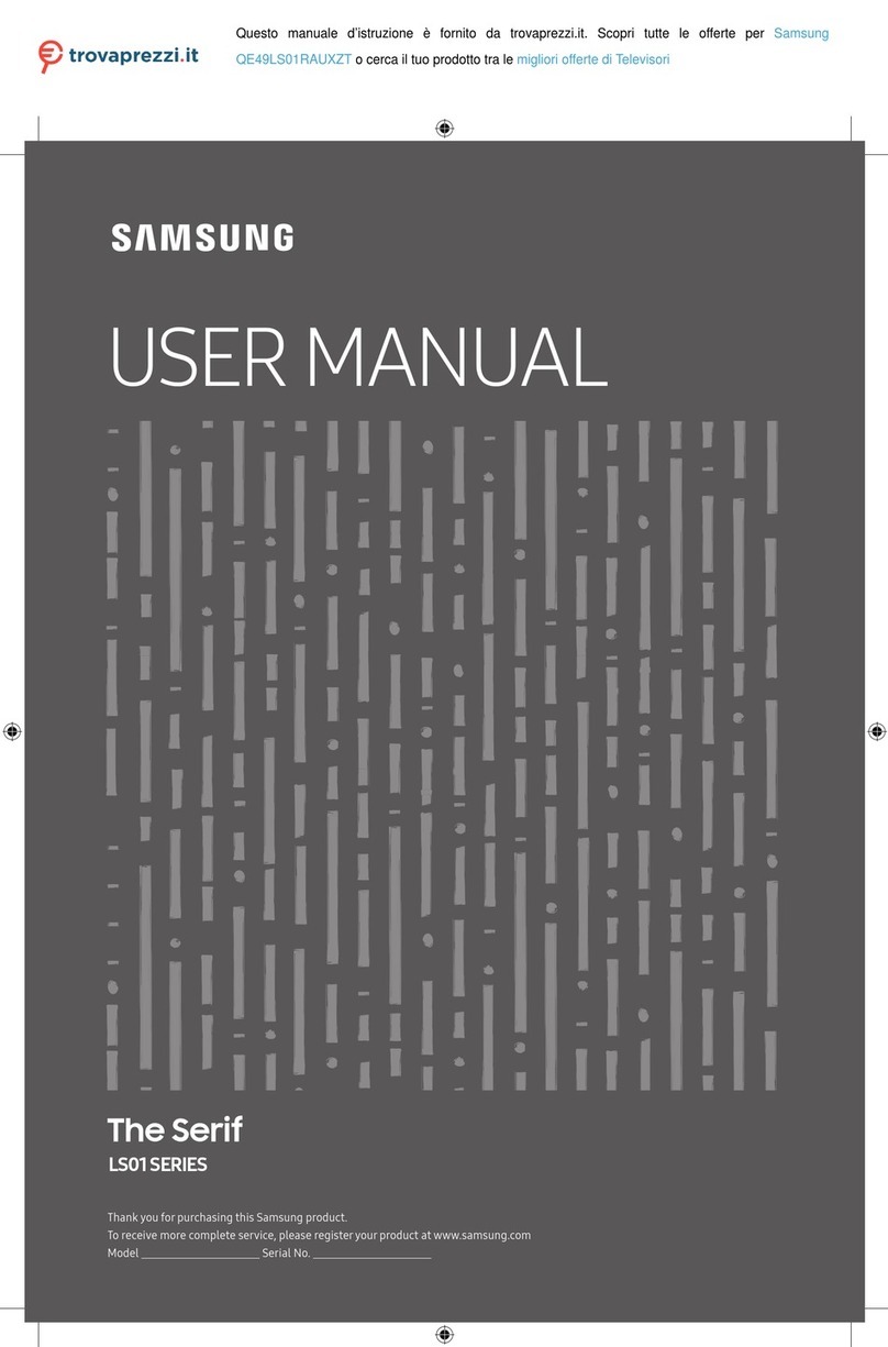 Samsung The Serif QE49LS01RAUXZT User manual