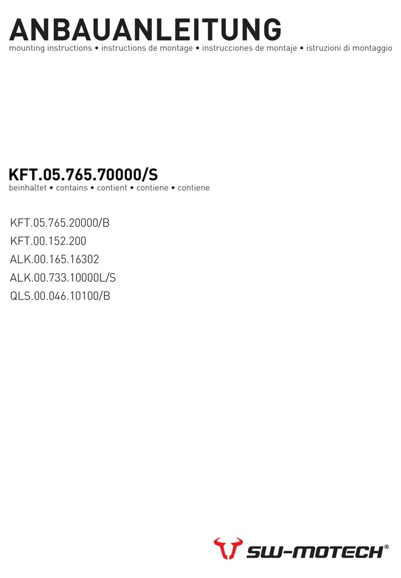 SW-Motech KFT.05.765.70000/S Mounting instructions
