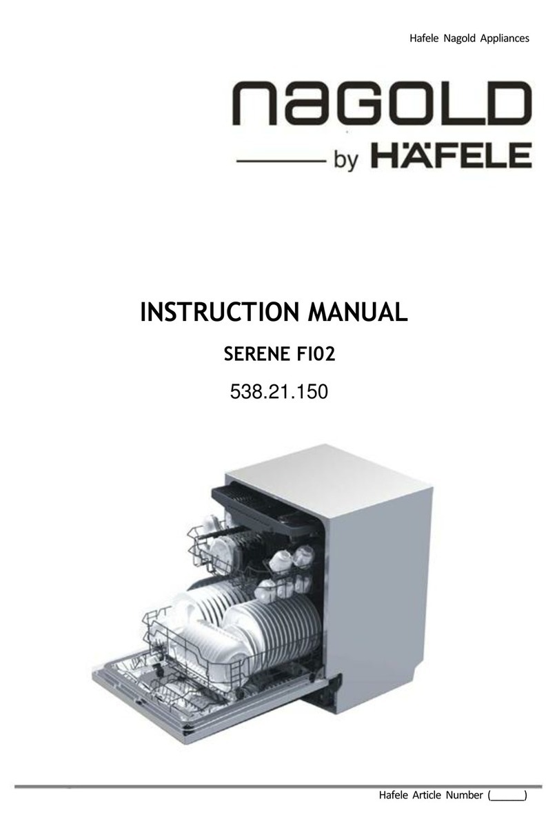Hafele NAGOLD SERENE FI02 instruction manual