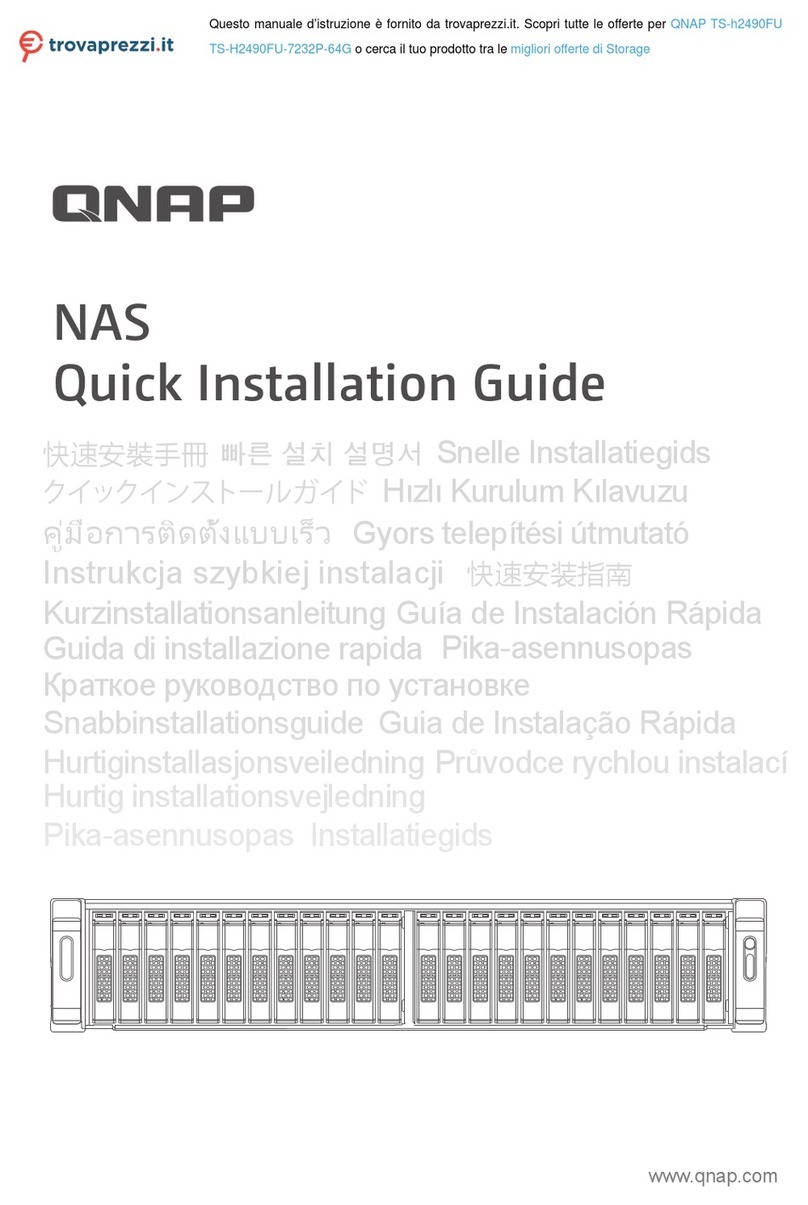 QNAP TS-h2490FU-7232P-64G Quick installation guide