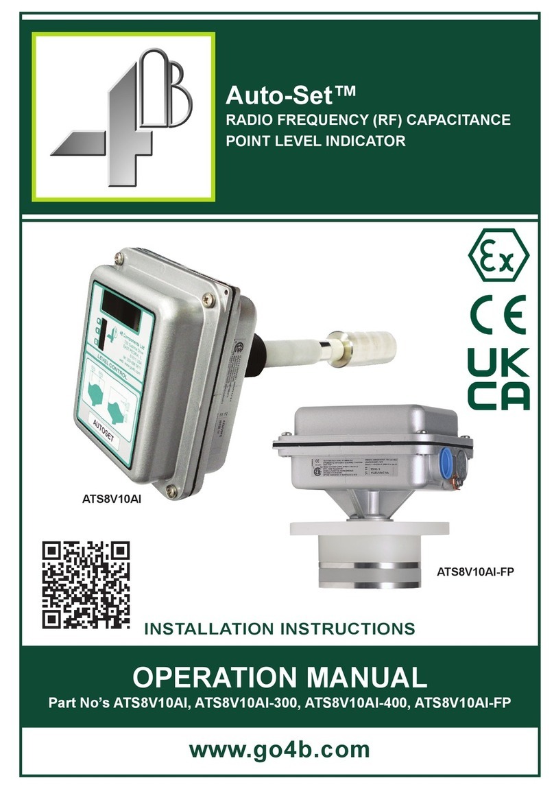 4B Auto-Set ATS8V10AI Operation manual