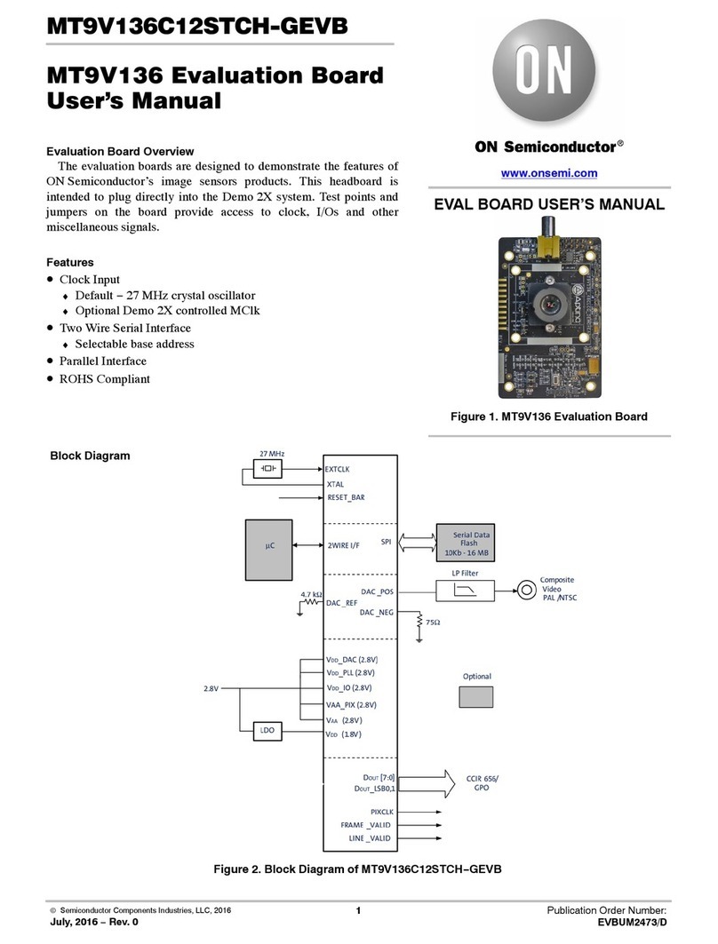ON Semiconductor MT9V136 user manual ON Semiconductor MT9V136 user manual