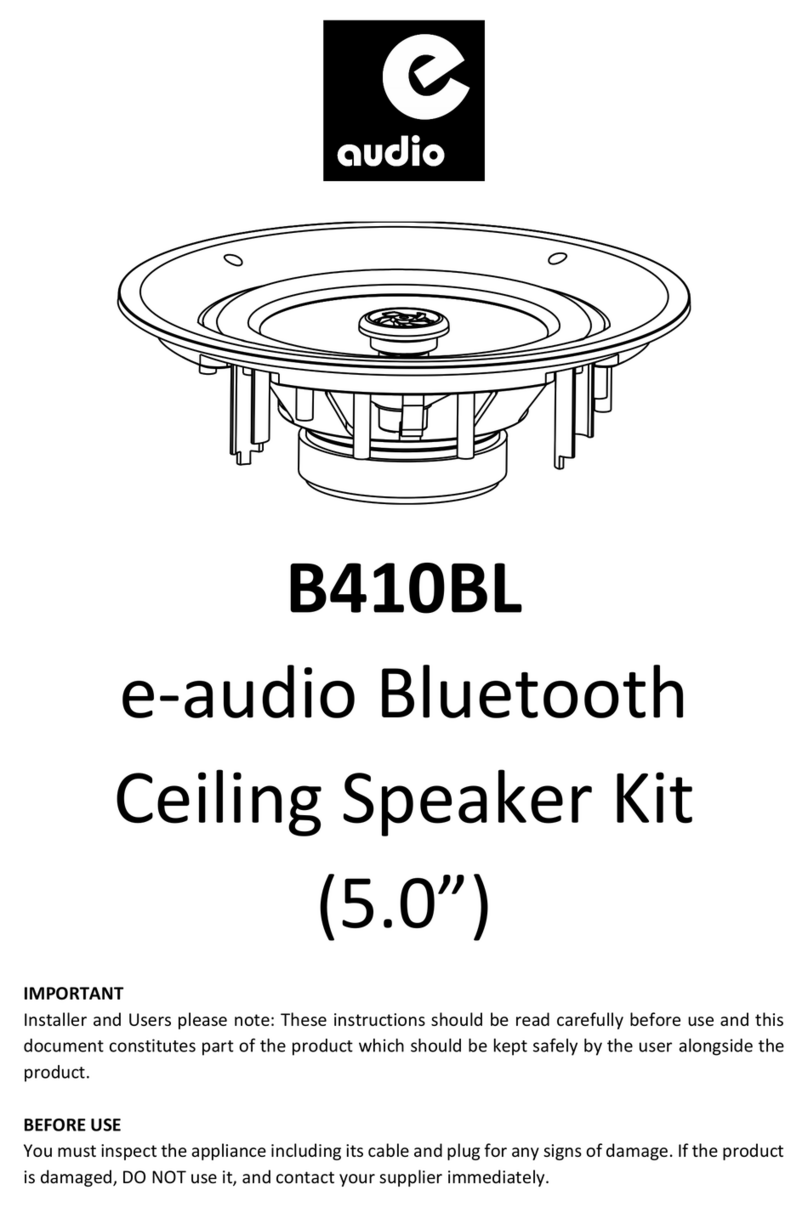 e-audio B410BL instructions