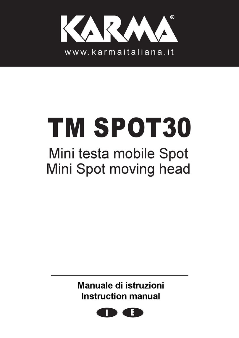 Karma TM SPOT30 User manual