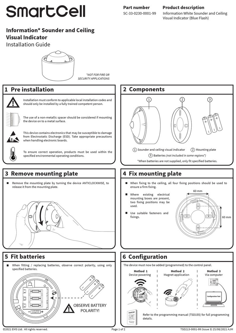 SmartCell SC-33-0230-0001-99 installation guide