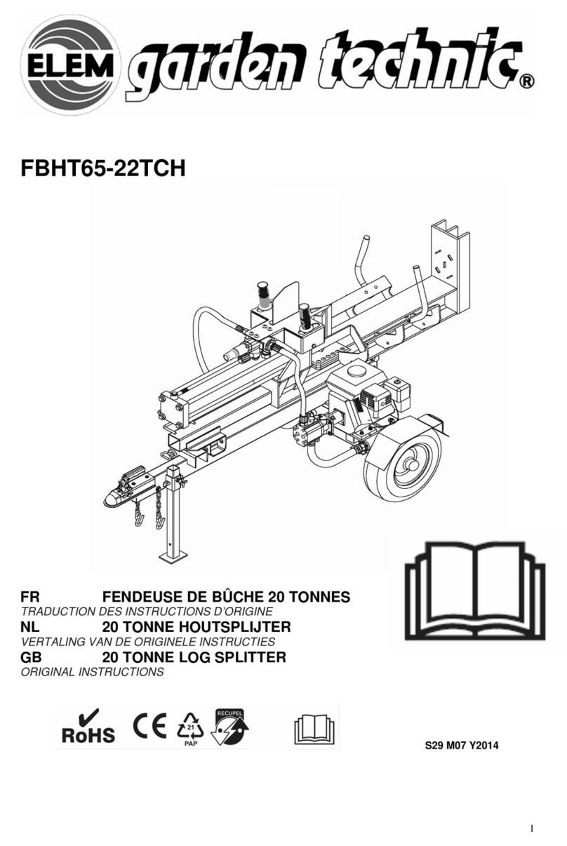 Elem Garden Technic FBHT65-22TCH instructions